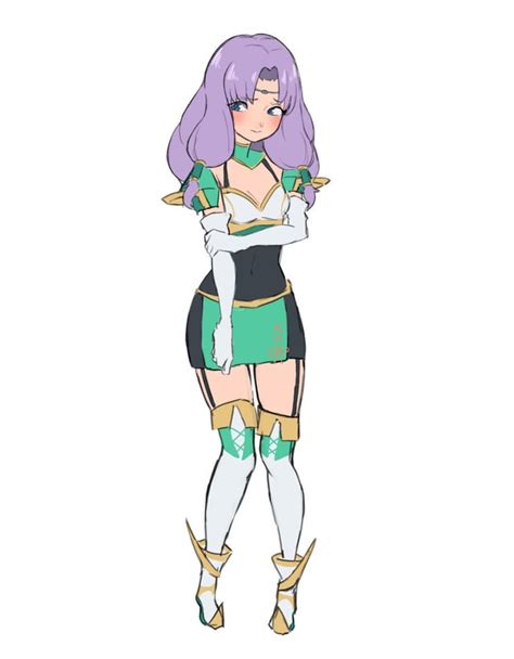 Florina wearing Chloes outfit (Patreon request by Grimmels)